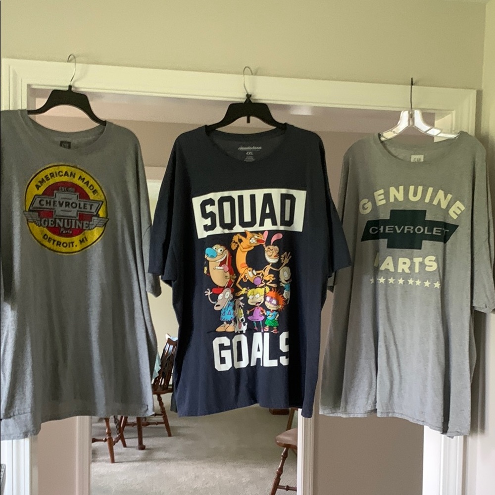4XL 3 piece BUNDLE T-shirts NWOT